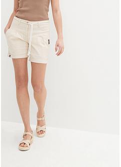 Shorts in twill con risvolto, bpc bonprix collection
