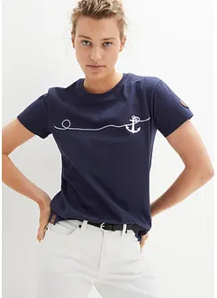 T-shirt ricamata, bonprix