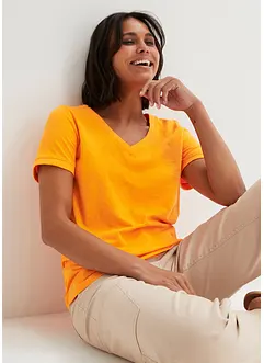 T-shirt in puro cotone, bonprix