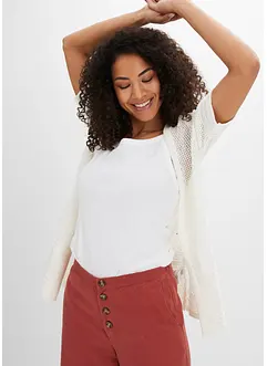 Cardigan traforato, bonprix