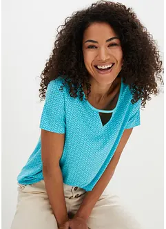 Maglia con elastico a maniche corte, bonprix