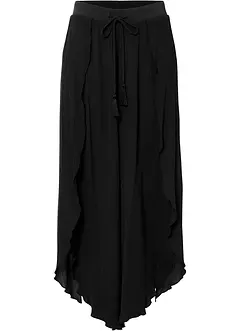 Pantaloni crinkle in viscosa sostenibile, bonprix