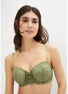 Reggiseno a balconcino in pizzo fine, bonprix