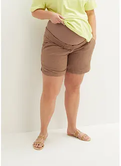 Shorts prémaman in mussola di puro cotone, bonprix