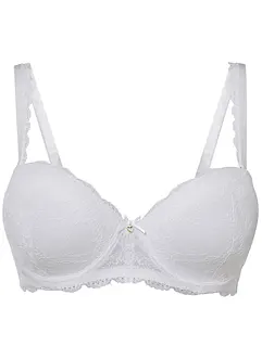 Reggiseno a balconcino multiway con ferretto in poliammide riciclata, bonprix