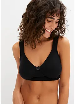Reggiseno t-shirt minimizer senza ferretto con cotone biologico (pacco da 2), bonprix