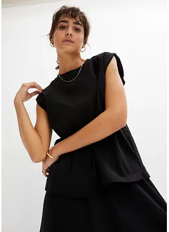 Maglia oversize in puro cotone biologico, bonprix