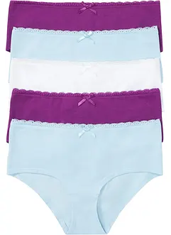 Panty con cotone biologico (pacco da 5), bonprix