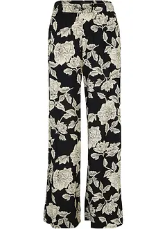 Pantaloni a palazzo in viscosa fluente, bonprix