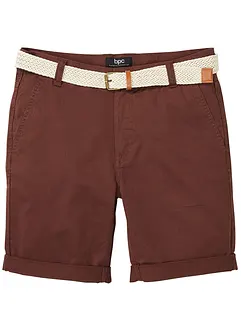 Bermuda chino elasticizzati con cintura, regular fit, bonprix