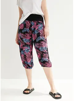 Pantaloni cropped con cinta comoda, loose fit, bonprix