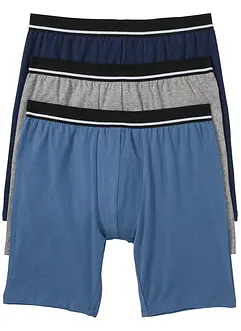 Boxer aderenti lunghi (pacco da 3), bonprix