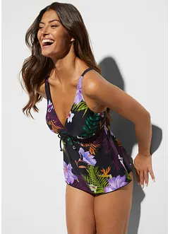 Tankini con scollatura a V (set 2 pezzi), bonprix