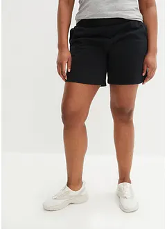 Shorts in felpa a vita alta, bonprix