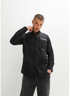Camicia a maniche lunghe in twill, John Baner JEANSWEAR