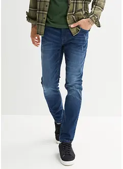 Jeans elasticizzati slim fit, straight, bonprix