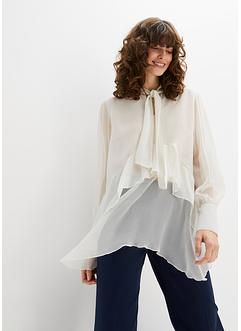 Blusa a maniche lunghe con fiocco, bpc selection