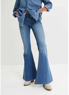 Jeans a zampa low waist, RAINBOW
