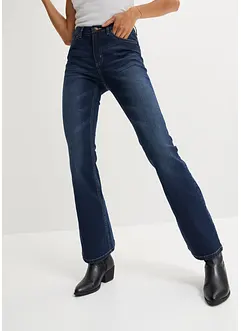 Jeans flared a vita alta, bonprix