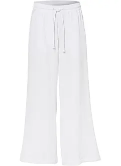 Pantaloni a palazzo in mussola, bonprix