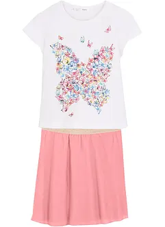 Maglia e gonna (set 2 pezzi), bonprix