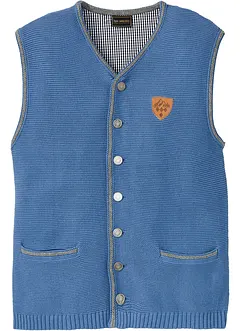 Gilet in maglia stile bavarese, bonprix