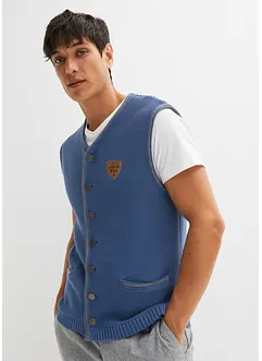 Gilet in maglia stile bavarese, bonprix