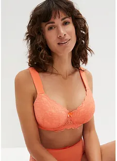 Reggiseno con coppe preformate, ferretto e poliammide riciclata, bonprix