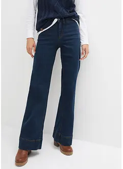 Jeans elasticizzati comfort, wide fit, bonprix