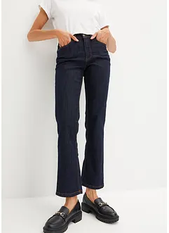 Jeans elasticizzati wide leg a vita alta, bonprix