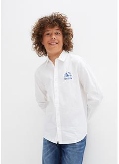 Camicia Oxford con stampa, bpc bonprix collection
