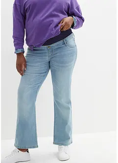 Jeans prémaman elasticizzati comfort, bootcut, bonprix