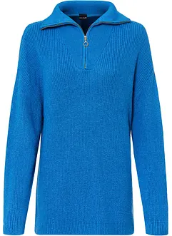 Maglione con zip, bonprix