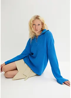 Maglione con zip, bonprix