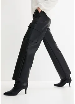 Pantaloni in similpelle, bonprix