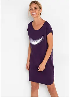 Camicia da notte corta in puro cotone biologico, bonprix