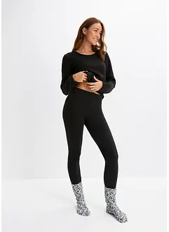 Leggings termici funzionali con fodera in pile, bonprix