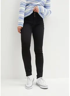 Jeans termici modellanti skinny, vita alta, bonprix