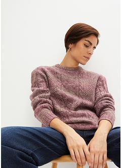 Maglione con effetto melange, John Baner JEANSWEAR