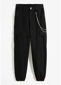 Jeans cargo con catena, bonprix