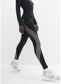 Leggings termici cropped con dettagli riflettenti, bpc bonprix collection