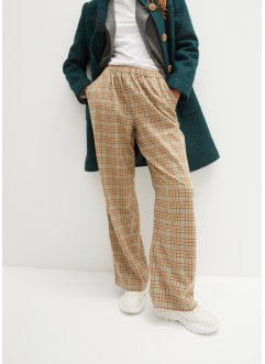 Pantaloni a vita alta in simil lana, bpc bonprix collection
