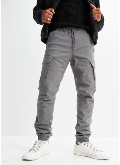 Pantaloni termici con elastico in vita e tasche cargo regular fit, straight, RAINBOW
