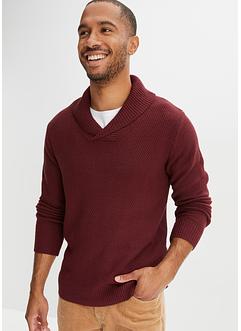 Maglione con collo a scialle, bpc selection