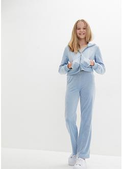 Tuta da jogging in velluto (set 2 pezzi), bpc bonprix collection