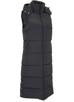 Gilet tecnico trapuntato con tecnologia isolante termica, lungo, bonprix