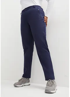 Pantaloni funzionali in softshell elasticizzato con cinta comoda, idrorepellenti, bonprix