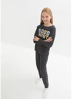 Pigiama con morbido cotone biologico, bonprix