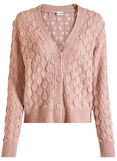 Cardigan traforato, bonprix