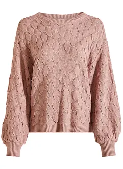 Maglione traforato, bonprix